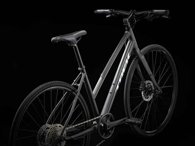 TREK FX 3 Disc Stagger Hybrid Bike in Black